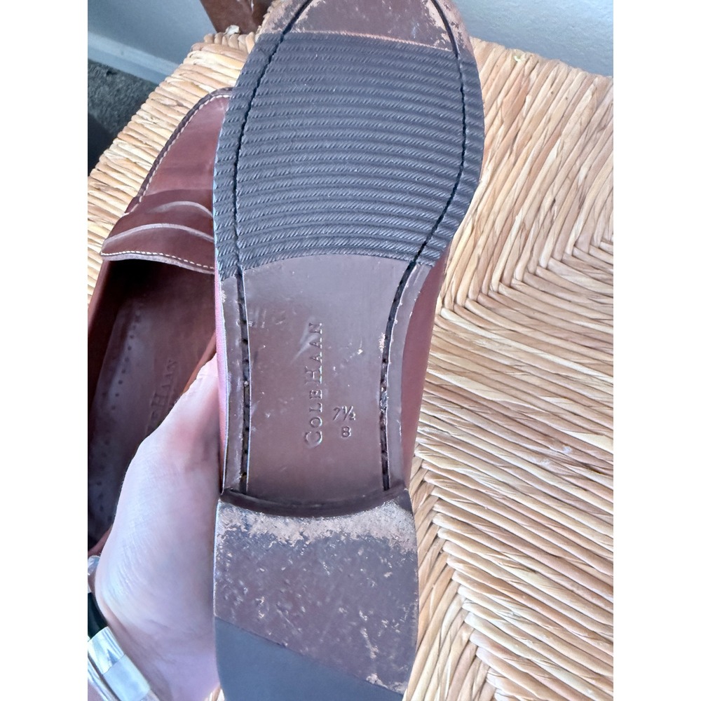Cole Haan Country Womens Brown Leather Penny Loafers Size 7.5 B Vintage Classic - Picture 4 of 4